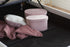 Monaco Fabric Ottoman Bed White